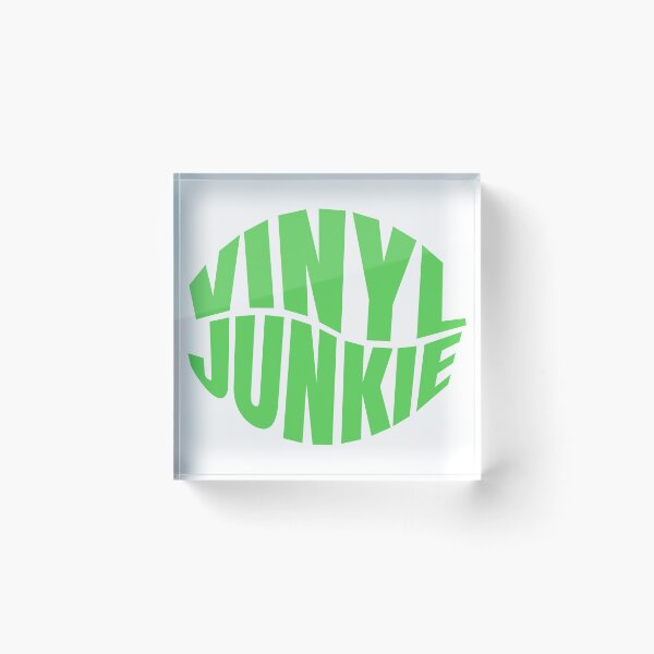 Item preview, Vinyl Junkie green designed and sold by joernnl.