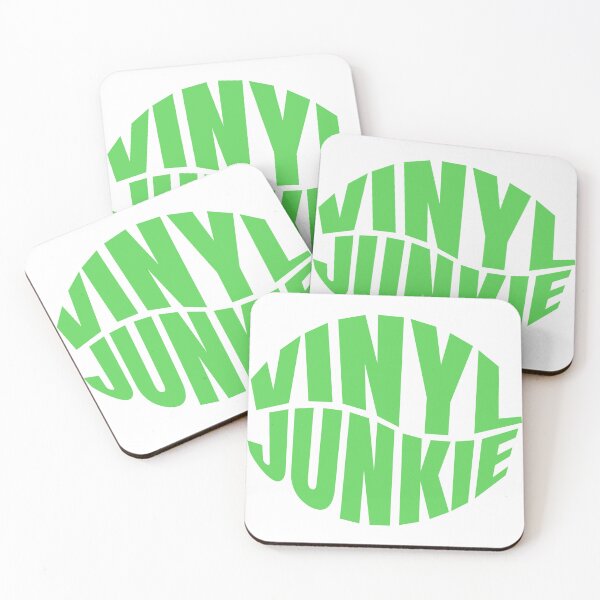 Item preview, Vinyl Junkie green designed and sold by joernnl.