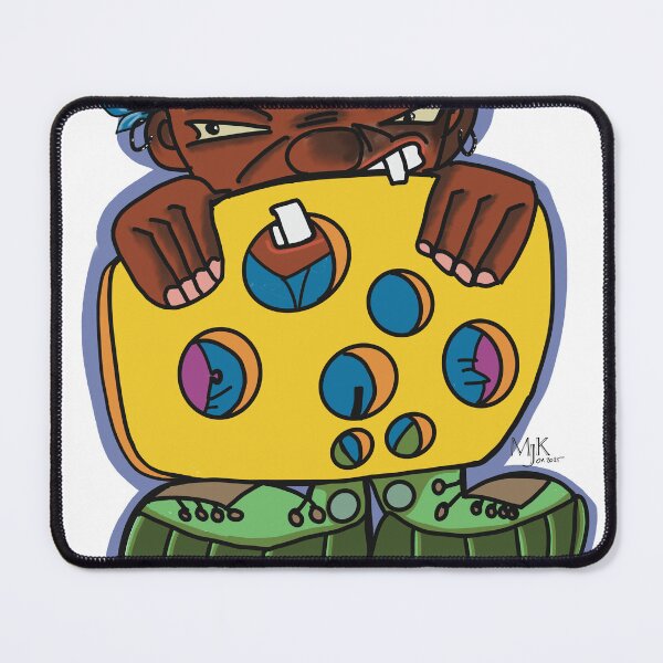 Item preview, Aslice of cheese and he. designed and sold by MjKris.