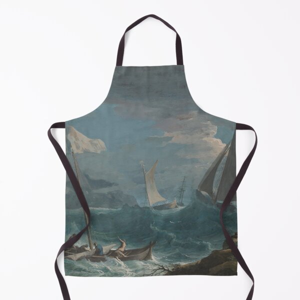 Item preview, Fishing Boats in a Storm designed and sold by LegacyPressCo.