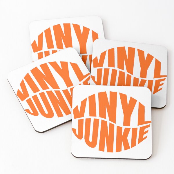Item preview, Vinyl Junkie orange designed and sold by joernnl.