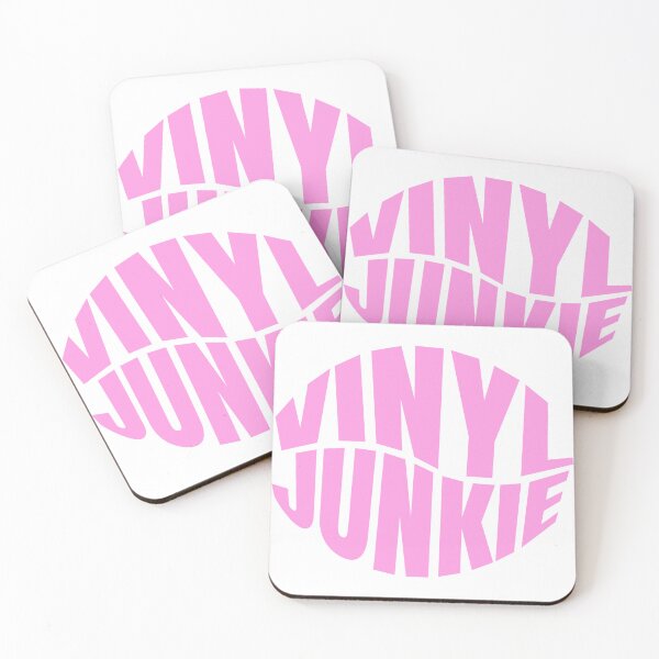 Item preview, Vinyl Junkie pink designed and sold by joernnl.