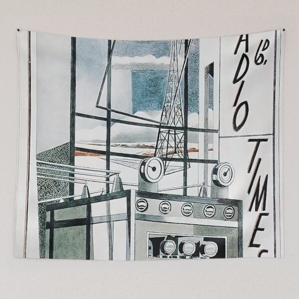 Item preview, Paul Nash - Cover Of The Radio Times Christmas Number For 1930 designed and sold by irynaartbyim.