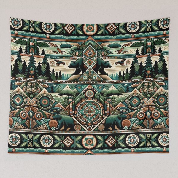 Item preview, Menominee Patterns: Guardians of the Forest designed and sold by Meta2Physical.