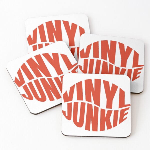 Item preview, Vinyl Junkie red designed and sold by joernnl.