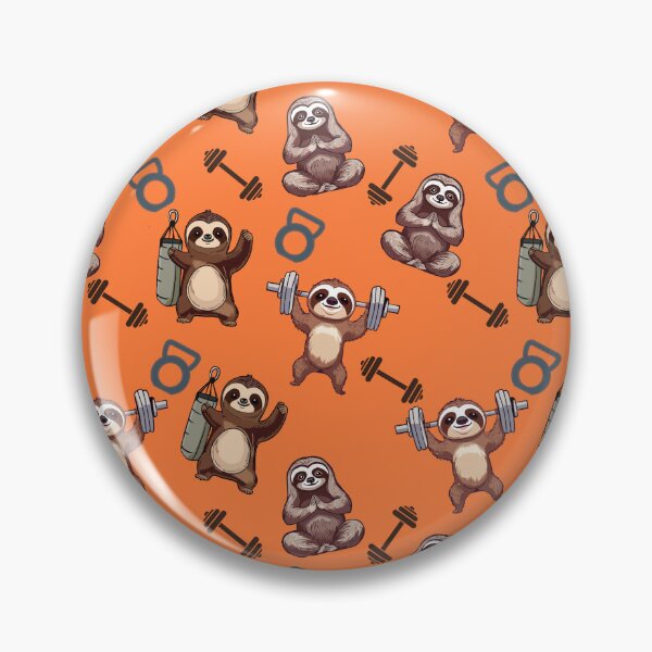 Item preview, Gym Sloth  designed and sold by SlothPrints.