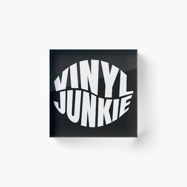 Item preview, Vinyl Junkie white designed and sold by joernnl.