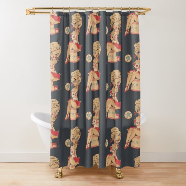 Come, Run away with me Shower Curtain