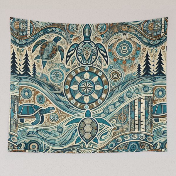 Item preview, Wyandotte Patterns: Spirit of the Great Lakes designed and sold by Meta2Physical.