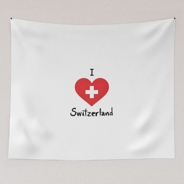 Artikelvorschau, Ich liebe die Schweiz entworfen und verkauft von WeSellMerch.