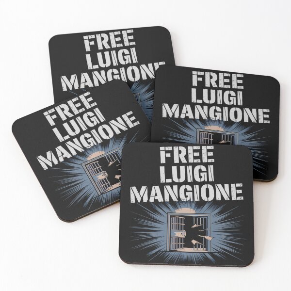 Item preview, Bold Justice Statement:  Free Luigi Mangione Graphic  designed and sold by StarRainbow.Online.