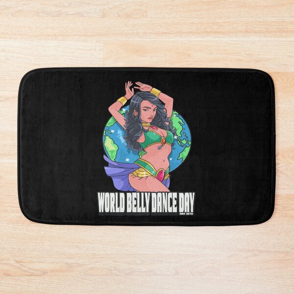 Item preview, World Belly Dance Day Shimmy Dancer May 10th designed and sold by Nosek1ng.