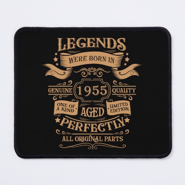 Item preview, Vintage born in 1955 legend funny 70th birthday gift designed and sold by Alexaltay.