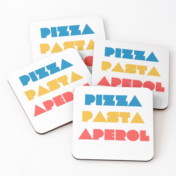 Item preview, Pizza Pasta Aperol - Stylish Design designed and sold by VigorVilla.