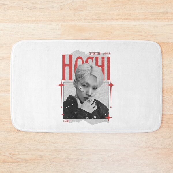 Item preview, Seventeen Black and Red Hoshi Group Members Y2K Preppy Collage Design designed and sold by HELL0WBELLO.