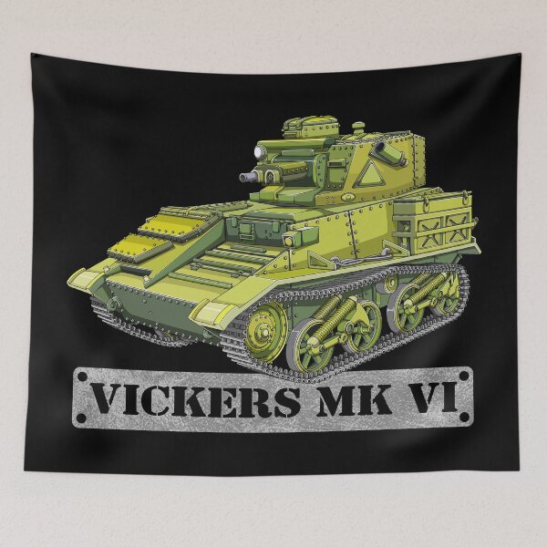 Item preview, Vickers Light Tank Mark VI WW2 Memorabilia designed and sold by MilitaryMart.
