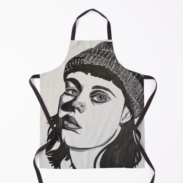 Item preview, Girl in a Knit Beanie designed and sold by CharcoalLines.
