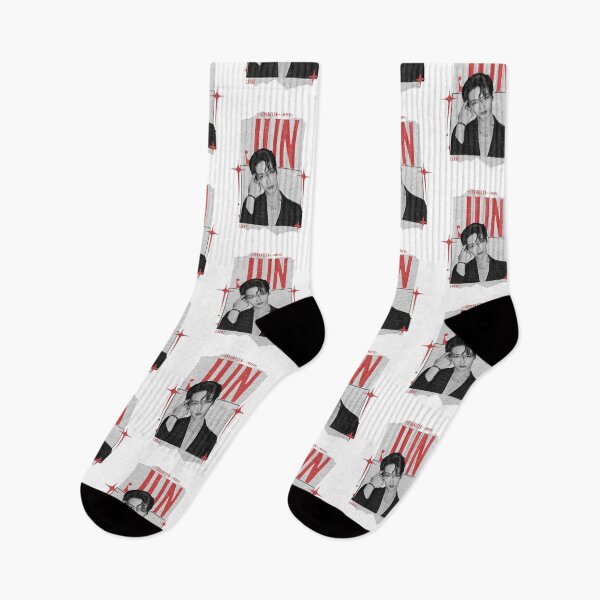 Item preview, Seventeen Black and Red Jun Group Members Y2K Preppy Collage Design designed and sold by HELL0WBELLO.