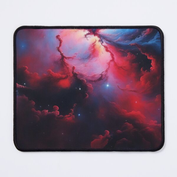Item preview, Explosive Nebula Artwork - Cosmic Red and Blue Galaxy designed and sold by ArtComixHaven.