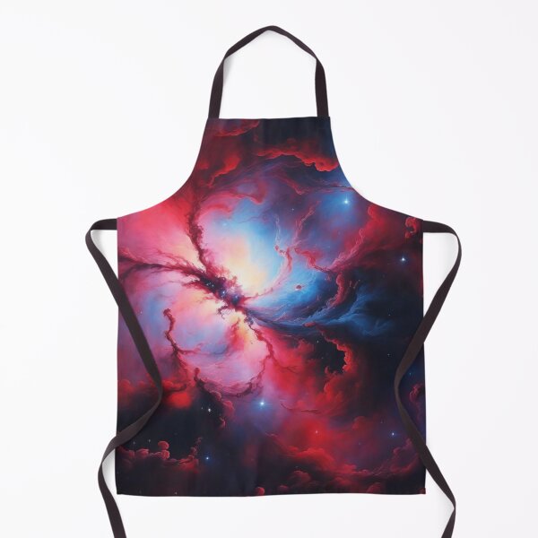 Item preview, Explosive Nebula Artwork - Cosmic Red and Blue Galaxy designed and sold by ArtComixHaven.
