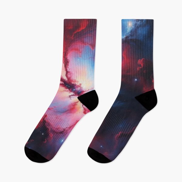 Item preview, Explosive Nebula Artwork - Cosmic Red and Blue Galaxy designed and sold by ArtComixHaven.