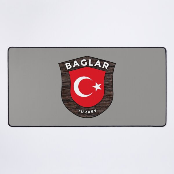 Item preview, Baglar Turkey Emblem Flag designed and sold by World Designs.