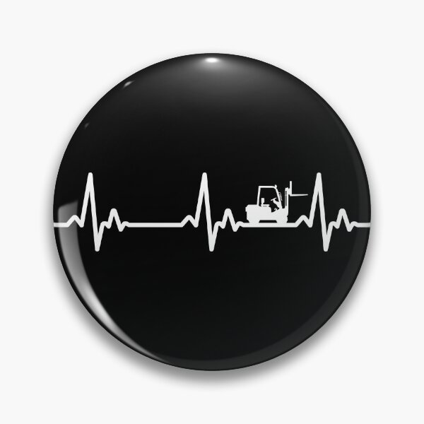 Item preview, Forklift Operator Heartbeat designed and sold by Dago345.