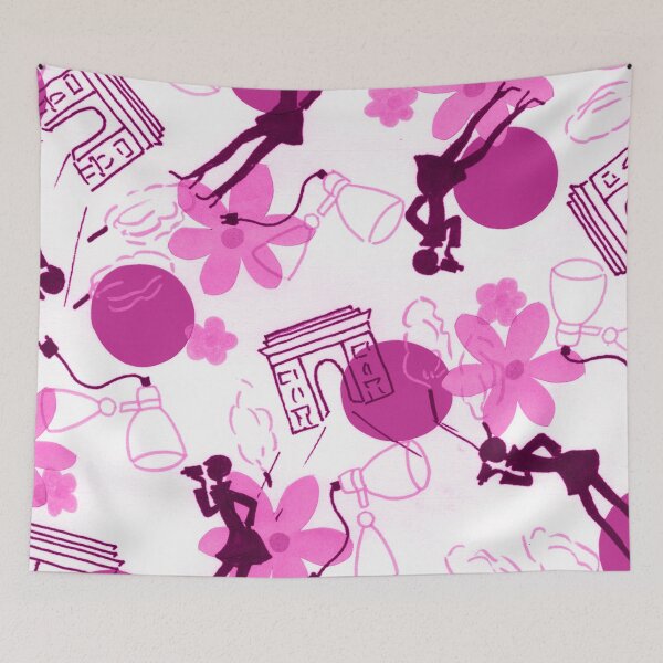 Item preview, Chic Paris Pink designed and sold by boriskrance.