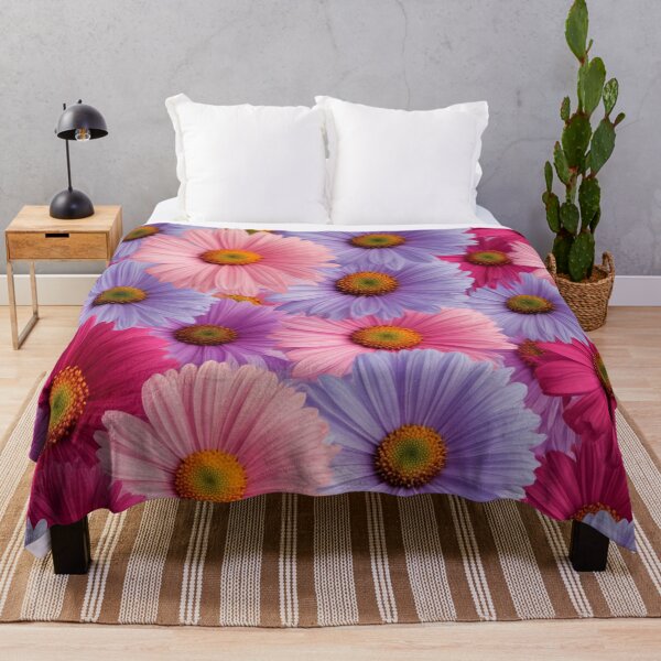 Item preview, Bright Floral Fabric with Daisy Pattern designed and sold by Rui Fernandes.