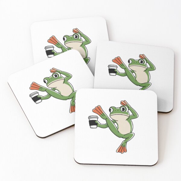Item preview, Coffee Lover Frog designed and sold by ATOTI.