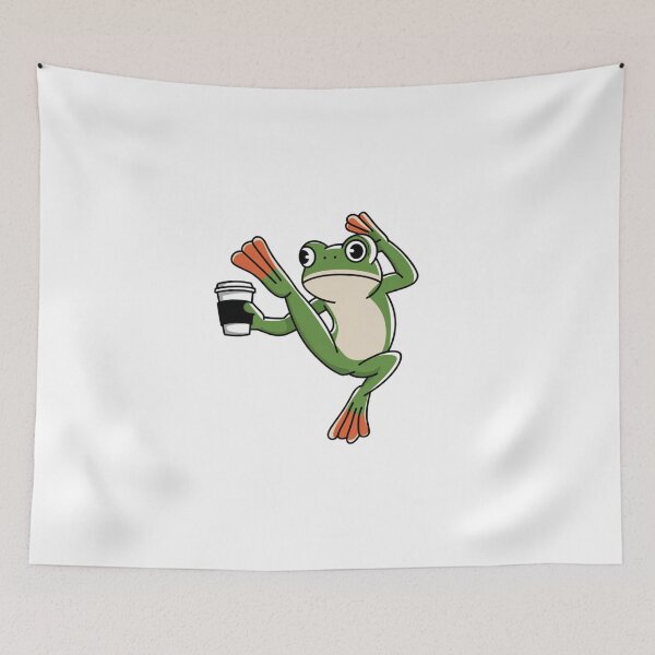 Item preview, Coffee Lover Frog designed and sold by ATOTI.