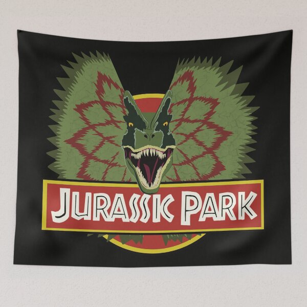 Item preview, Jurassic Park Dilophosaurus designed and sold by ChunkByChunk.