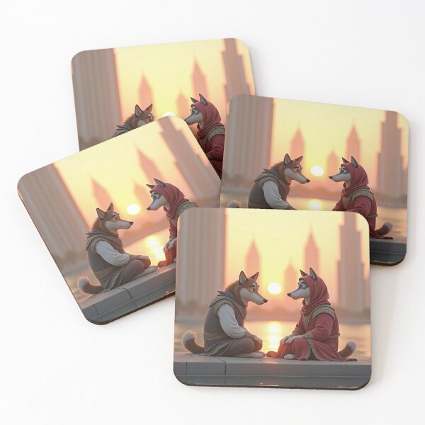Item preview, Discussion between comic book wolf friends designed and sold by PhilDreams.