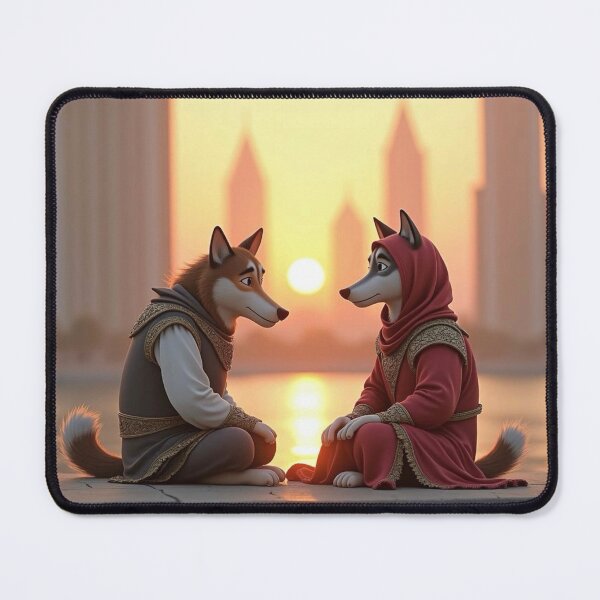 Item preview, Discussion between comic book wolf friends designed and sold by PhilDreams.