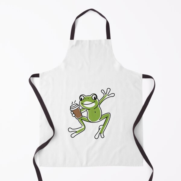 Item preview, Cute ,Coffee Lover Frog designed and sold by ATOTI.