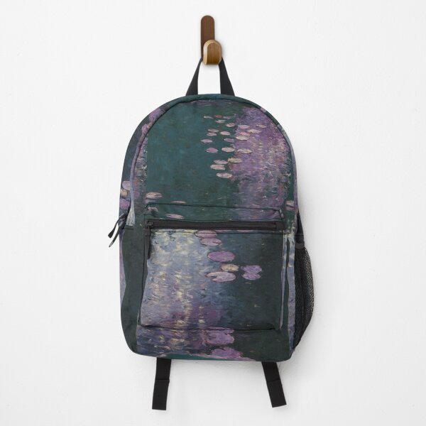 Item preview, Purple Water Lilies Reflecting on a Tranquil Pond. designed and sold by CARRAANN.