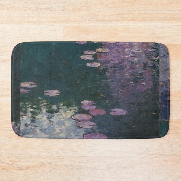 Item preview, Purple Water Lilies Reflecting on a Tranquil Pond.  designed and sold by CARRAANN.