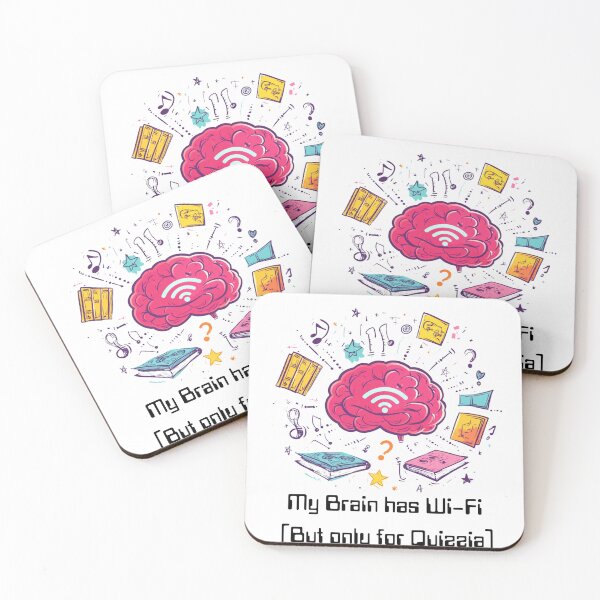 Item preview, My Brain has Wifi (But only for Quizzia) designed and sold by ItsQuizziaTime.