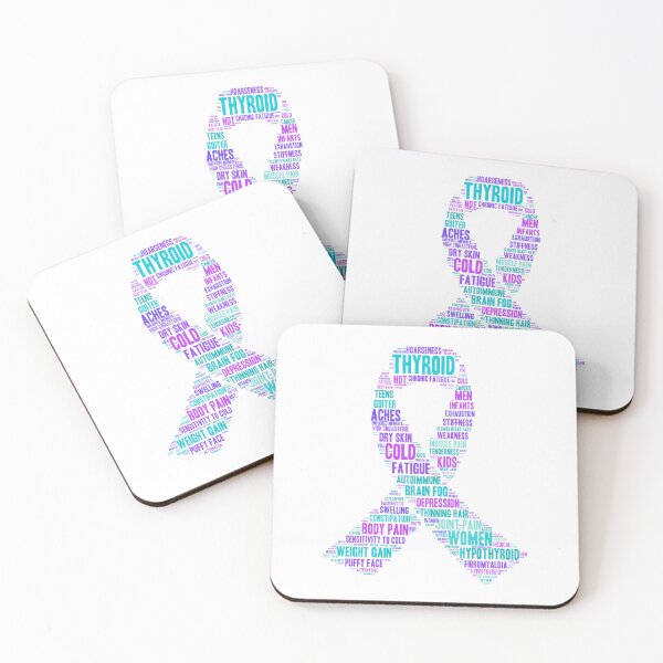 Item preview, Thyroid Cancer Awareness Symbol designed and sold by PRETTYGIRLZTING.