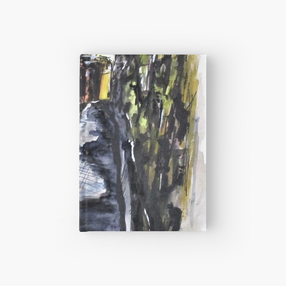 Naples City Street Hardcover Journal