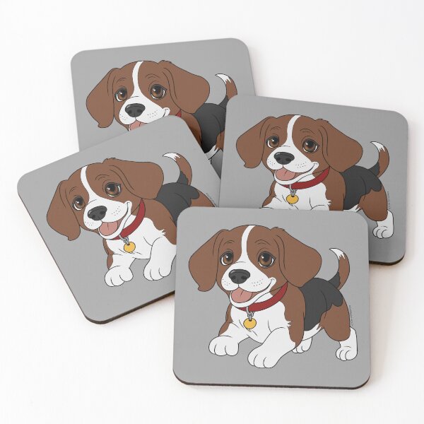 Item preview, Cute Cartoon Beagle Dog designed and sold by DappledMoon.