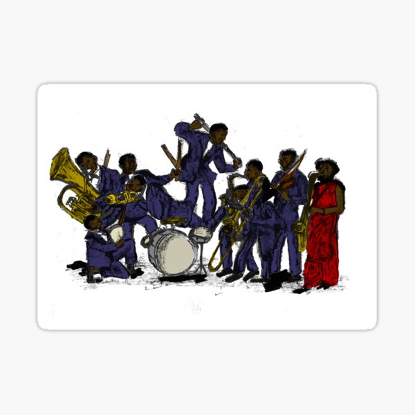 Item preview, New York jazz band of 'The Jazz age'  designed and sold by BGooddy.