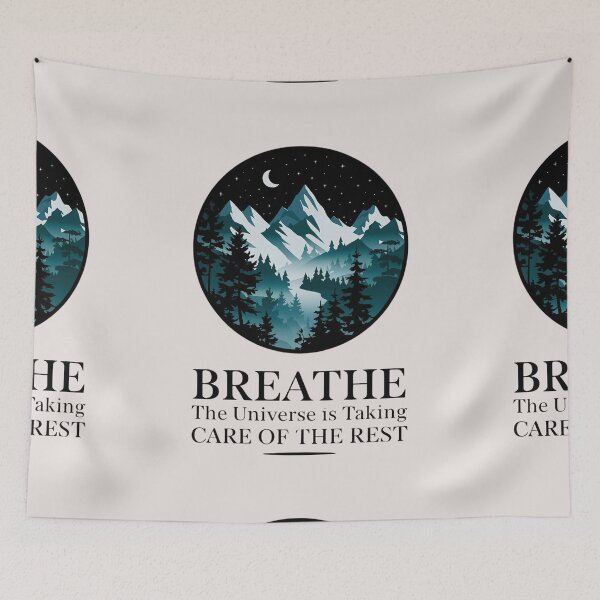 Item preview, Breathe The Universe Is Taking Care Of The Rest designed and sold by universe-hold ⭐⭐⭐⭐⭐.