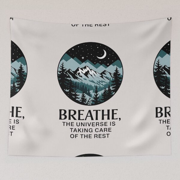 Item preview, Breathe The Universe Is Taking Care Of The Rest designed and sold by universe-hold ⭐⭐⭐⭐⭐.