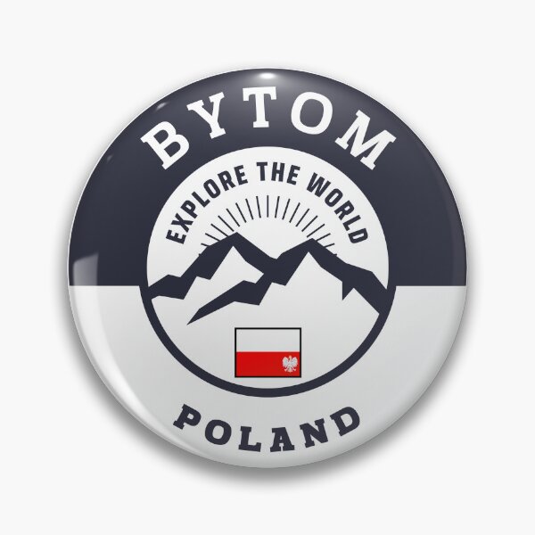 Item preview, Bytom Poland Black and White Crest designed and sold by World Designs.