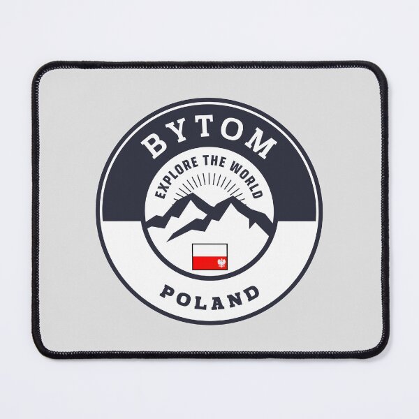 Item preview, Bytom Poland Black and White Crest designed and sold by World Designs.