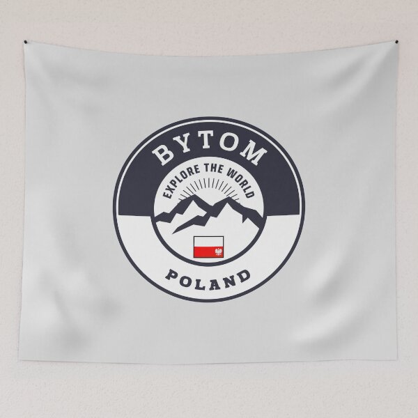 Item preview, Bytom Poland Black and White Crest designed and sold by World Designs.