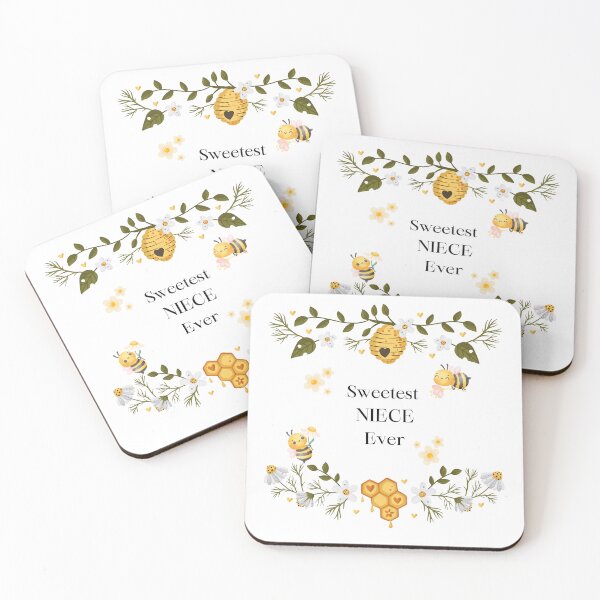 Item preview, Sweetest NIECE Ever 14 - Bees, Honey and Flowers designed and sold by AlinaSCorner.