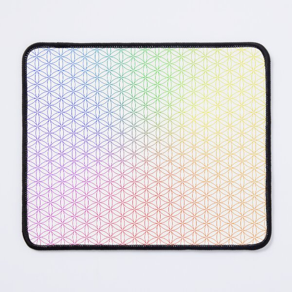 Item preview, Rainbow Flower of Life | Sacred Geometry | SG001-Spectrum 4x_FULL ⚪️ White designed and sold by Re.SOURCE.