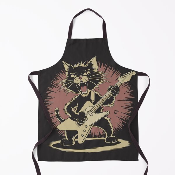 Item preview, rocker metal cat designed and sold by catcraftss.